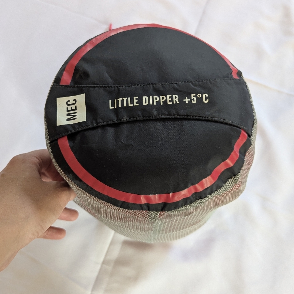 MEC Little Dipper Sleeping Bag Small Pink